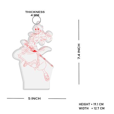 Monkey D Luffy Character Night Lamp